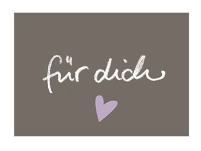 Kärtchen A7 für dich