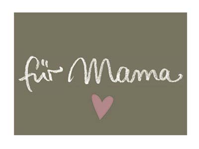 Kärtchen A8 für Mama