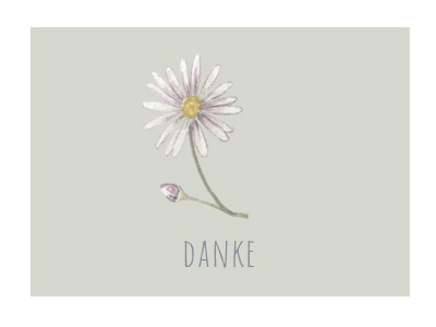 Kärtchen A8 danke